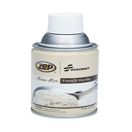 6840014295864, Skilcraft Meter Mist Refills, French Vanilla, 10 Oz Aerosol Spray, 12/box