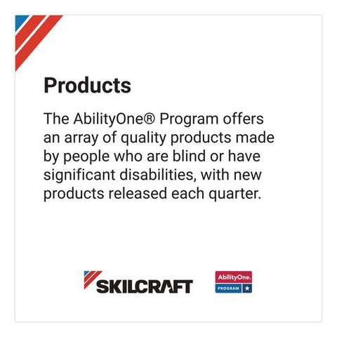 810500nib1402, Skilcraft Recycled Content Trash Can Liners, Xx Heavy-duty, 45 Gal, 1.5 Mil, 40 X 48, Clear, 100/box
