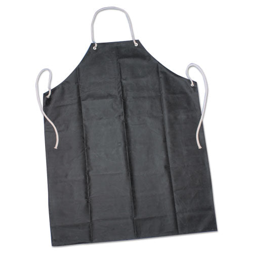 8415006345023, Skilcraft Laboratory Apron, Rubber/aluminum/nylon, One Size Fits Most, Black