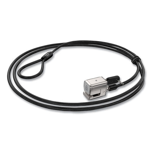 5340016952543, Skilcraft Kensington Keyed Computer Lock For Surface Pro/surface Go, 6 Ft, Black/silver