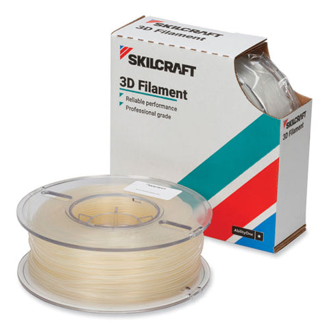 7045016983260, Skilcraft 3d Printer Acrylonitrile Butadiene Styrene Filament, 2.85 Mm, Natural