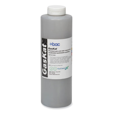 7930017000760, Skilcraft Gaskat Odor And Toxic Gases Remover, Unscented, 24 Oz Bottle, 12/box
