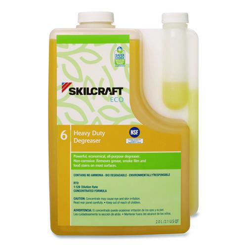 7930017149188, Skilcraft Eco Neutral Floor Cleaner Concentrate, 2 L Bottle, 4/pack