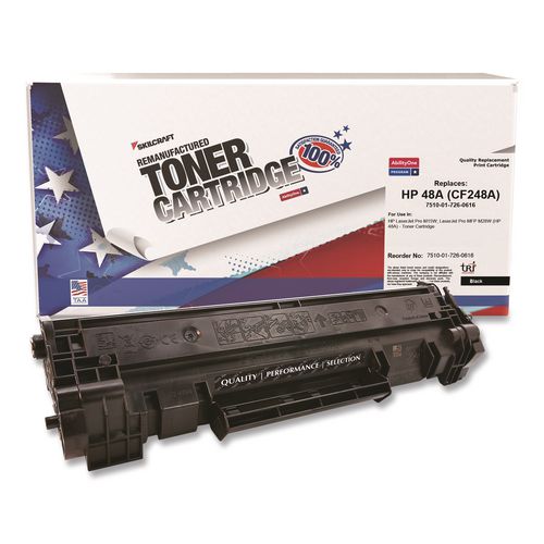 7510017260616 Remanufactured Cf248a (48a) Toner, 1,000 Page-yield, Black
