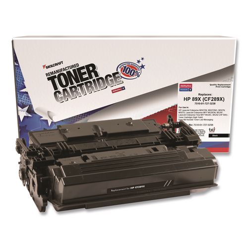 7510017273238 Remanufactured Cf289x (58x) High-yield, Toner, 10,000 Page-yield, Black
