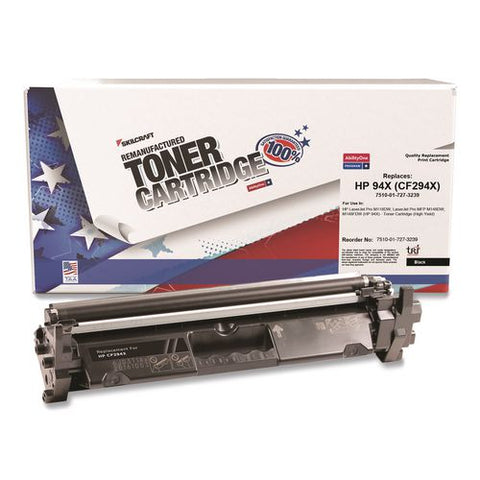 7510017273239 Remanufactured Cf294x (94x) High-yield Toner, 2,800 Page-yield, Black
