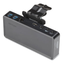 702500nib0014, Skilcraft Kensington Universal Docking Station Usb-c/usb 3.0 Dual 2k With Mounting Bracket, Black