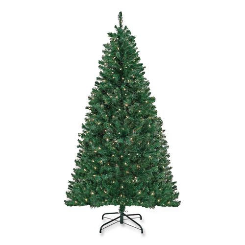 Pre-lit Acacia Tree, 37" X 37" X 70.8", Green Tree, Green Tree Stand