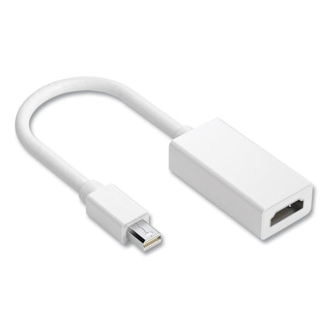 Mini Displayport To Hdmi Adapter, 6", White