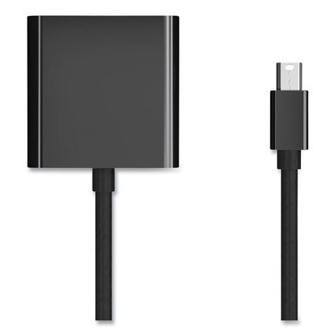 Mini Displayport To Vga Adapter, 6", Black