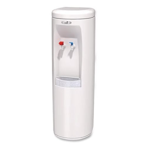 Atlantis Hot And Cold Water Dispenser, 1.4 Gal, 12.8 X 13 X 40.5, White