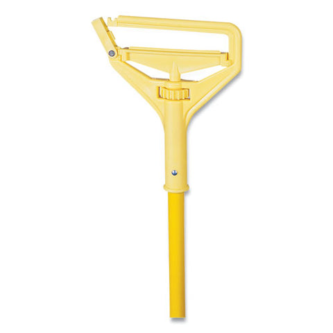 Quick Change Mop Handle. 60", Plastic, Yellow