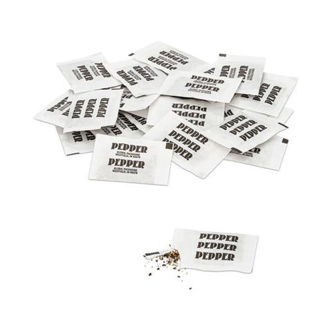 Pepper Packets, 0.1 G Packet, 3,000/carton