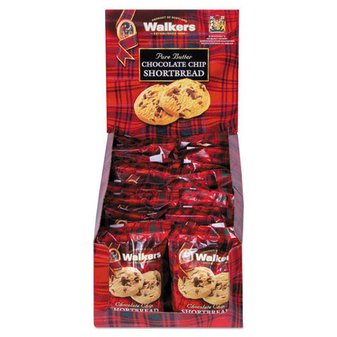 Shortbread Cookies, Chocolate Chip Shortbread, 2.2 Oz Box