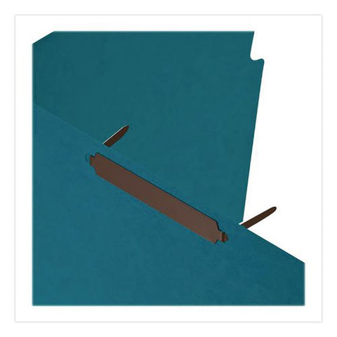 Self-adhesive Two-prong Folder Fasteners, 2" Capacity, 2.75" Center To Center, Matte Silver, 100/box