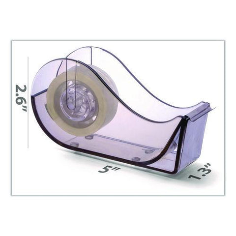 Three-piece Desk Set, Stapler, Tape Dispenser With Tape, Pencil Cup