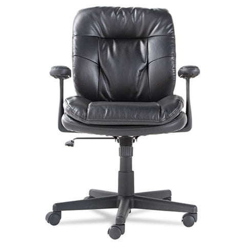 Executive Swivel/tilt Chair, Supports Up To 250 Lb, 16.93" To 20.67" Seat Height, Black