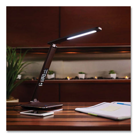 Wellness Series Renew Led Desk Lamp, 23" High, Brown, Ships In 1-3 Business Days