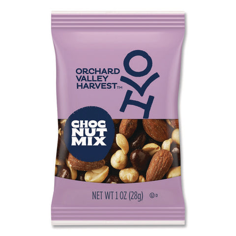 Chocolate Raisin Nut Mix, 1 Oz Bag, 8/pack