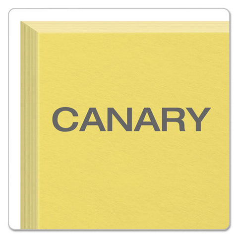 Unruled Index Cards, 3 X 5, Canary, 100/pack