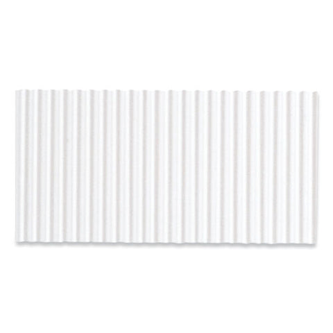 Corobuff Corrugated Paper Roll, 48" X 25 Ft, White