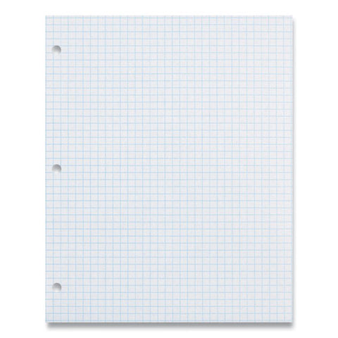 Composition Paper, 3-hole, 8.5 X 11, 1/4", Quadrille: 4 Sq/in, 500/pack