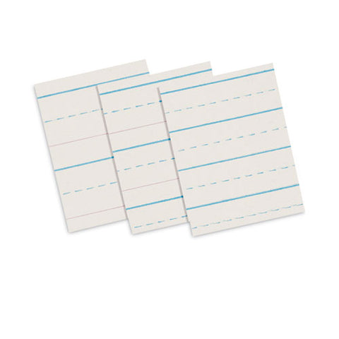 Multi-program Handwriting Paper, 30 Lb Bond Weight, 5/8" Long Rule, Two-sided, 8.5 X 11, 500/pack