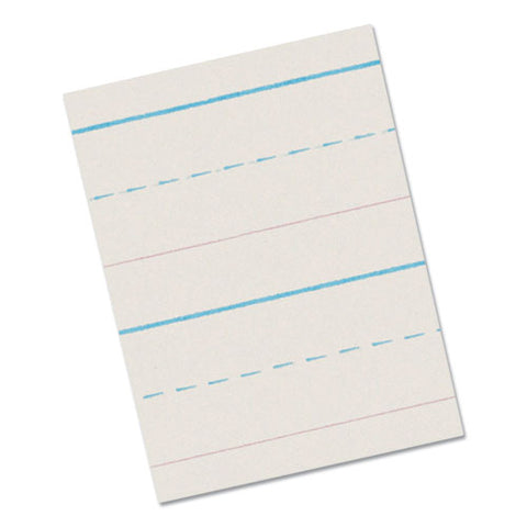 Multi-program Handwriting Paper, 30 Lb Bond Weight, 5/8" Long Rule, Two-sided, 8.5 X 11, 500/pack