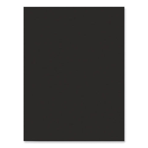 Sunworks Construction Paper, 50 Lb Text Weight, 9 X 12, Black, 50/pack