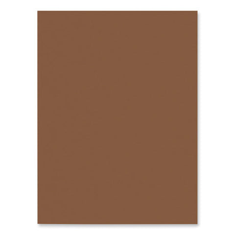 Sunworks Construction Paper, 58 Lb Text Weight, 9 X 12, Brown, 50/pack