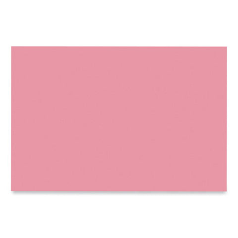 Sunworks Construction Paper, 50 Lb Text Weight, 12 X 18, Pink, 50/pack