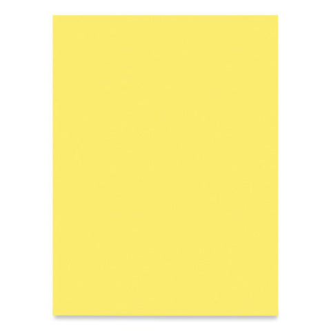 Sunworks Construction Paper, 50 Lb Text Weight, 9 X 12, Yellow, 50/pack