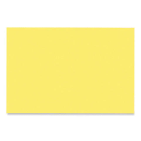 Sunworks Construction Paper, 50 Lb Text Weight, 12 X 18, Yellow, 50/pack