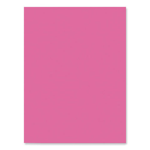 Sunworks Construction Paper, 50 Lb Text Weight, 9 X 12, Hot Pink, 50/pack