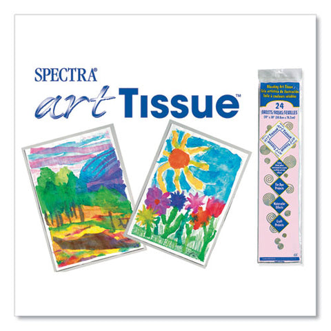 Spectra Art Tissue, 23 Lb Tissue Weight, 20 X 30, Baby Pink, 24/pack