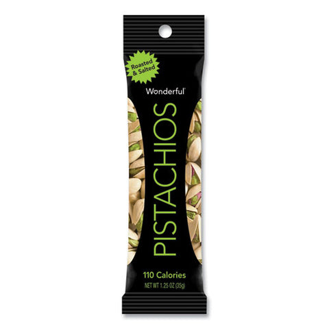 Wonderful Pistachios, Salt And Pepper, 1.25 Oz Pack, 12/box