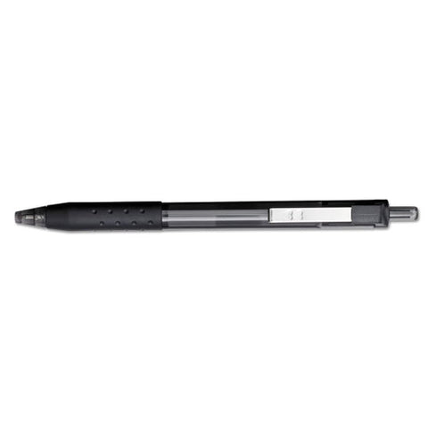 Inkjoy 300 Rt Ballpoint Pen, Retractable, Medium 1 Mm, Black Ink, Black Barrel, Dozen