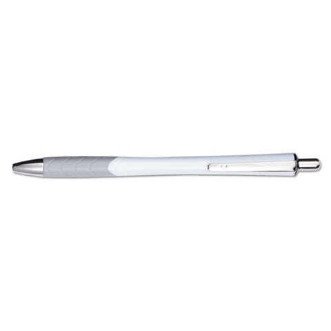 Inkjoy 700 Rt Ballpoint Pen, Retractable, Medium 1 Mm, Blue Ink, White/gray Barrel, Dozen