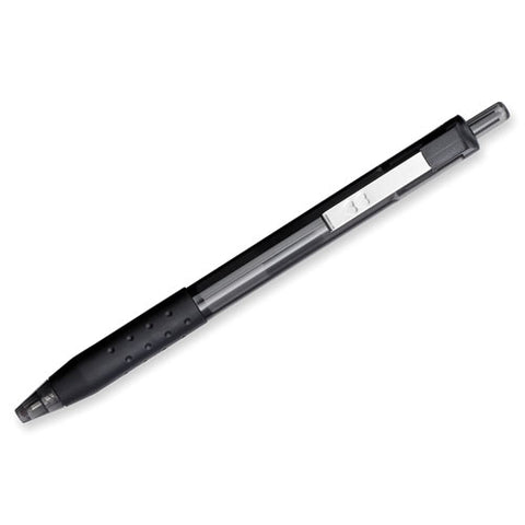 Inkjoy 300 Rt Ballpoint Pen, Refillable, Retractable, Medium 1 Mm, Black Ink, Black Barrel, 36/box