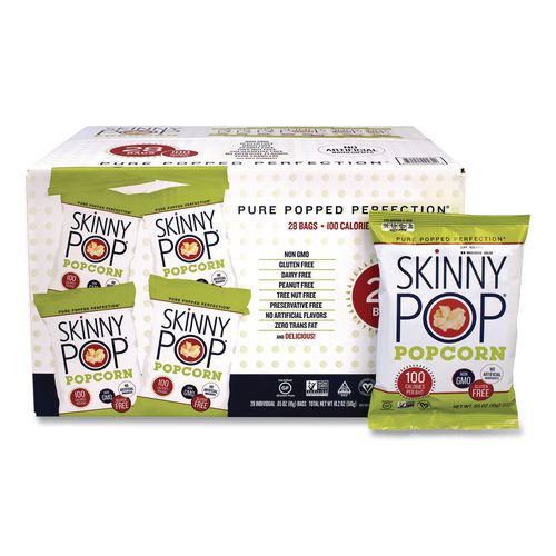 Popcorn, Original, 0.65 Oz Bag, 28/carton