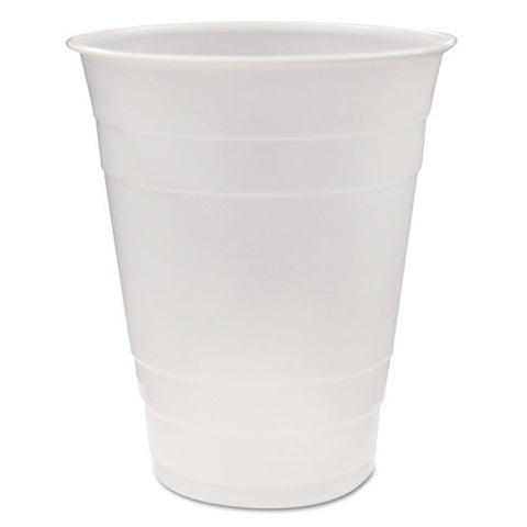 Translucent Drink Cups, 16 Oz, 80/pack, 12 Packs/carton