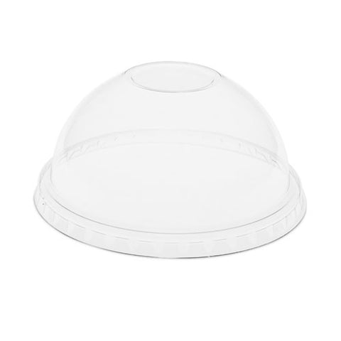 Earthchoice Strawless Rpet Lid, Dome Lid, Clear, Fits 12 Oz To 24 Oz "b" Cups, Clear, 1,020/carton