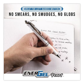 Energel Pearl Deluxe Rtx Gel Pen, Retractable, Medium 0.7 Mm, Assorted Ink, Assorted Barrel, 12/pack
