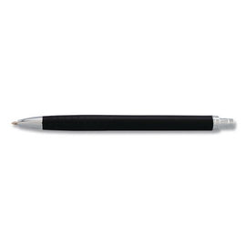 Glidewrite Executive Hybrid Gel Pen, Retractable, Medium 1 Mm, Black Ink, Black/silver Barrel, 3/pack