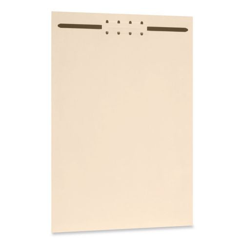 File Divider Set, End Tab: Straight, 1 Fastener, Letter Size, Manila, 100/box