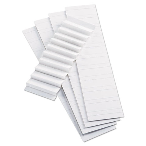 Blank Inserts For Hanging File Folders, Compatible With 42 Series Tabs, 1/5-cut, White, 2" Wide, 100/pack