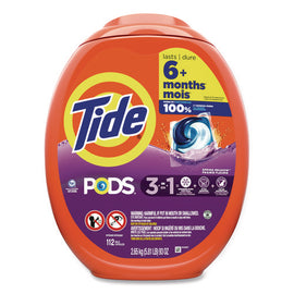 Pods Laundry Detergent, Spring Meadow, 112 Pods/tub