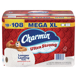 Ultra Strong Bathroom Tissue, Septic Safe, 2-ply, White, 363 Sheets/roll, 18 Rolls/pack