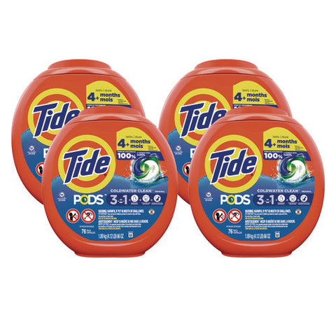 Pods Laundry Detergent, Tide Original, 76 Pods