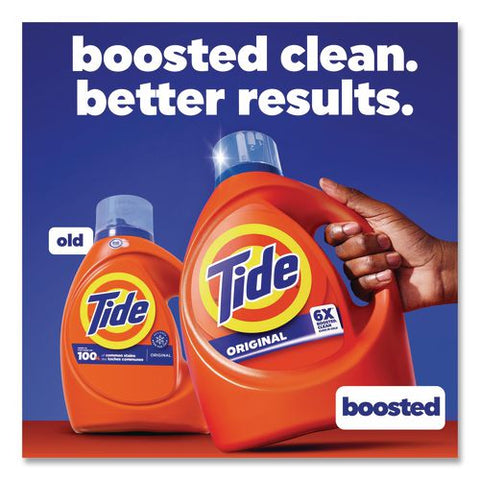 Liquid Tide Laundry Detergent, Original Scent, 32 Loads, 40 Oz Bottle, 6/carton